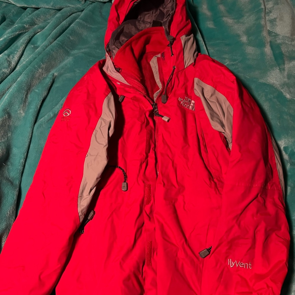 Gently used North Fact summit series haven’t women’s small 2 piece jacket.